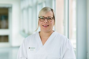 Kathrin Goldenhaus ist Leiterin der Sozialen Dienste im Krankenhaus Maria-Hilf und Fachkraft für Pflegeüberleitung